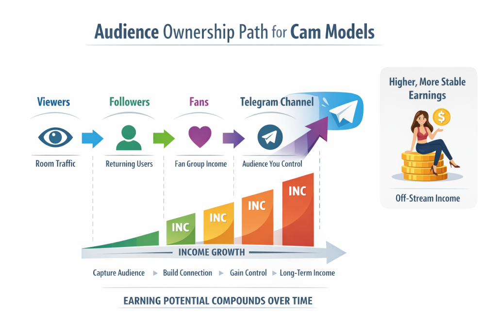 audience ownership matters for cam models
